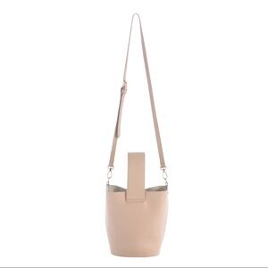 SHIRALEAH Nude Tory Top Handle Bag NWT